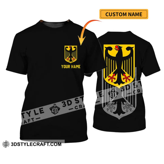 Unisex Shirt - Custom Name Shirt - Germany All Over Style Name Shirt style option 1