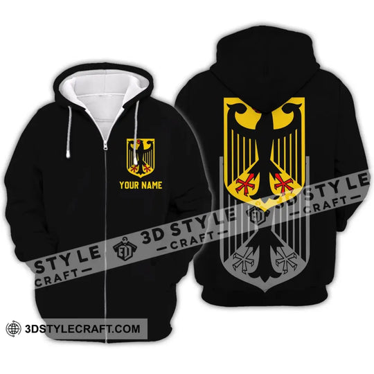 Unisex Shirt - Custom Name Shirt - Germany All Over Style Name Shirt style option 4