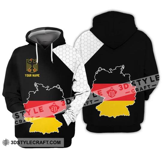 Unisex Shirt - Custom Name Shirt - Germany Map Version Shirt style option 3