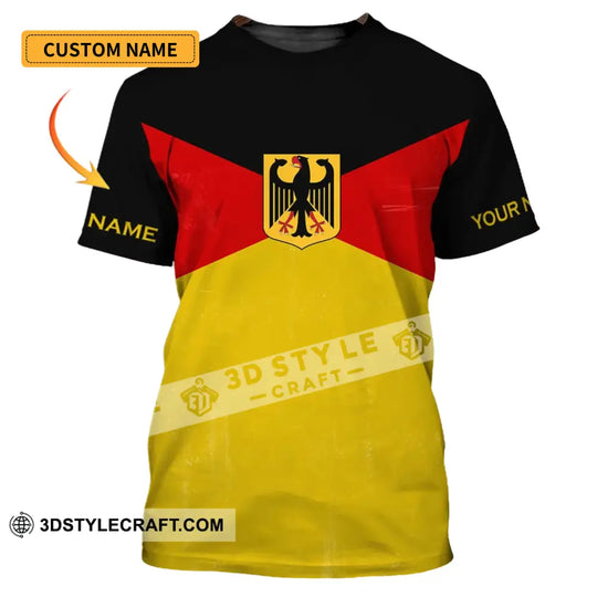 Unisex Shirt - Custom Name Shirt - Germany Spirit Shirt style option 1