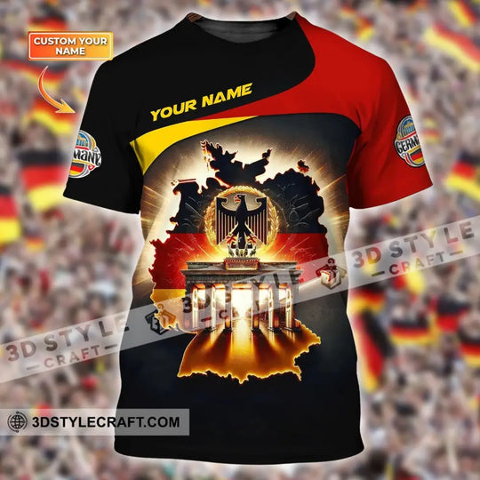 Unisex Shirt, Custom Name Germany T-Shirt, German Shirt, German Pride Gift style option 2