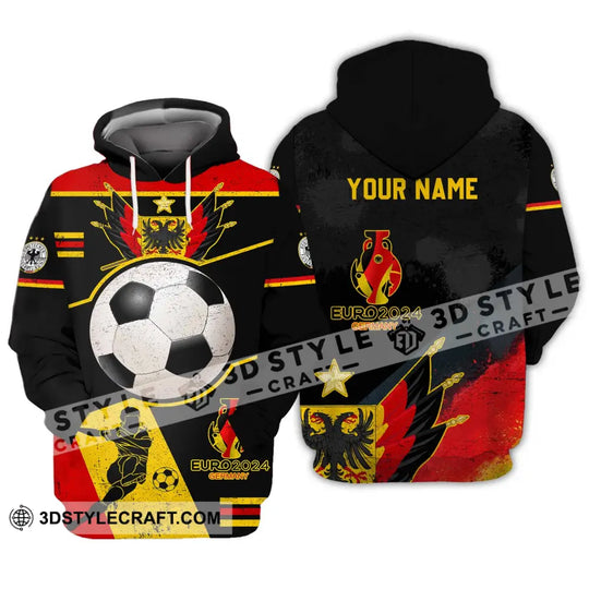 Unisex Shirt - Custom Name Shirt, Germany Team Euro 2024 style option 3