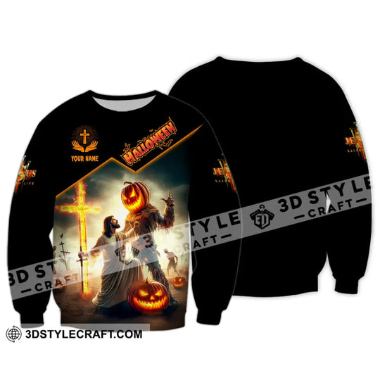 Unisex Shirt, Custom Name God Shirt, Halloween T-Shirt, Gift for Halloween style option 4