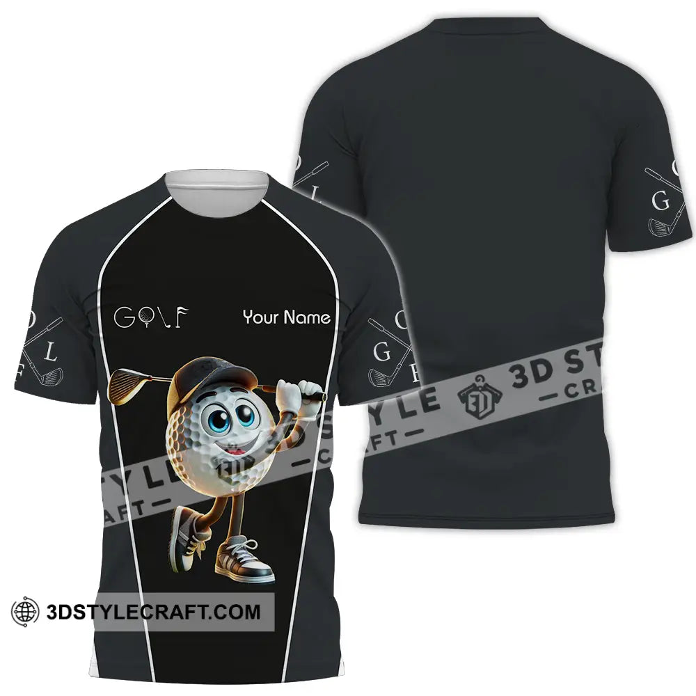 Unisex Shirt - Custom Name Golf T-Shirt