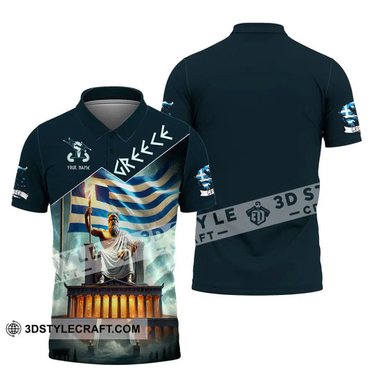 Unisex Shirt, Custom Name Greece Shirt, Greece T-Shirt, Greece Lover Gift style option 4