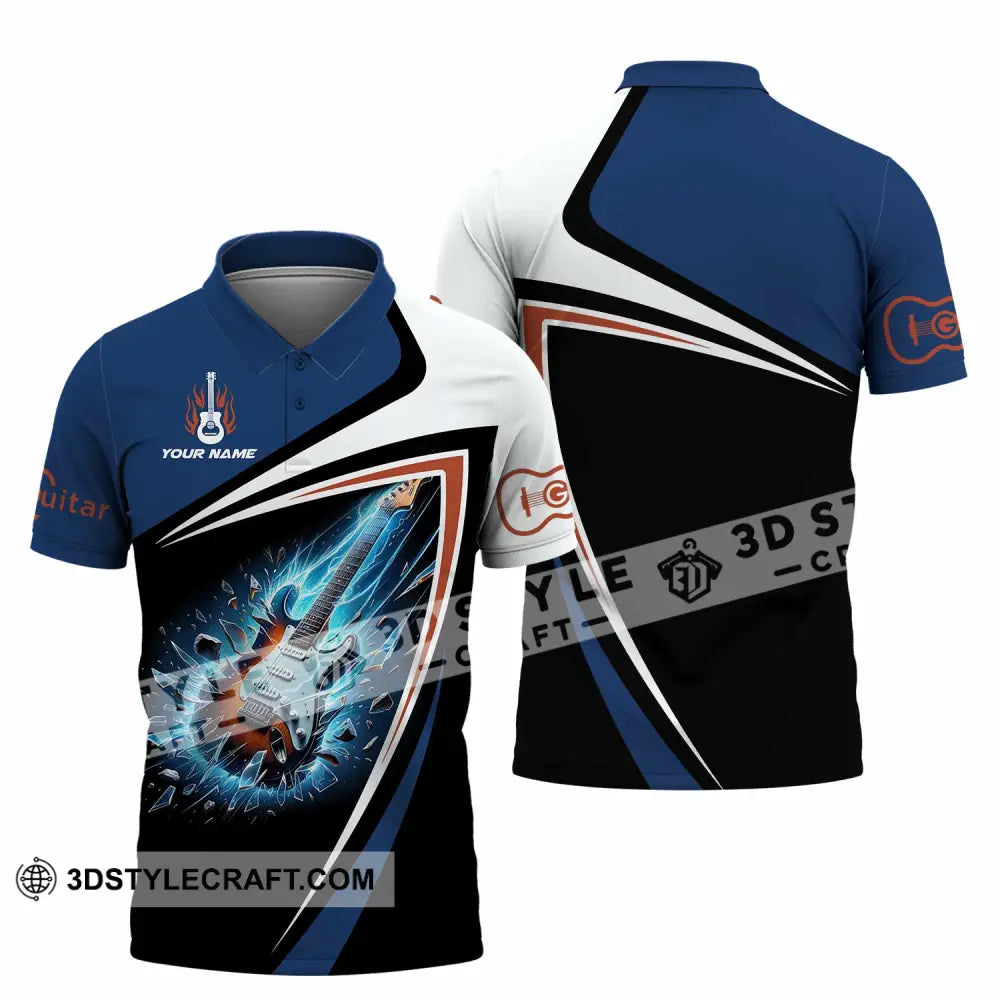 Unisex Shirt Custom Name Guitarist Guitar Lover Gift Polo / S T-Shirt