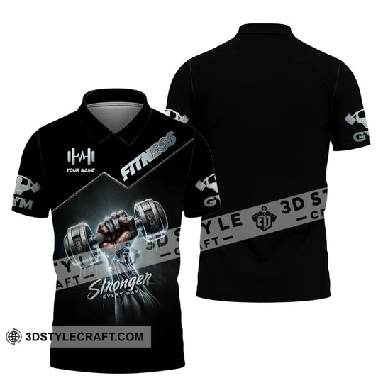 Unisex Shirt, Custom Name Gym Shirt, Work Out Long Sleeve, Weight Lifting Shirt style option 4