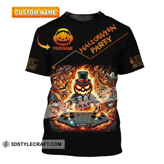 Unisex Shirt - Custom Name Halloween Party Shirt style option 1