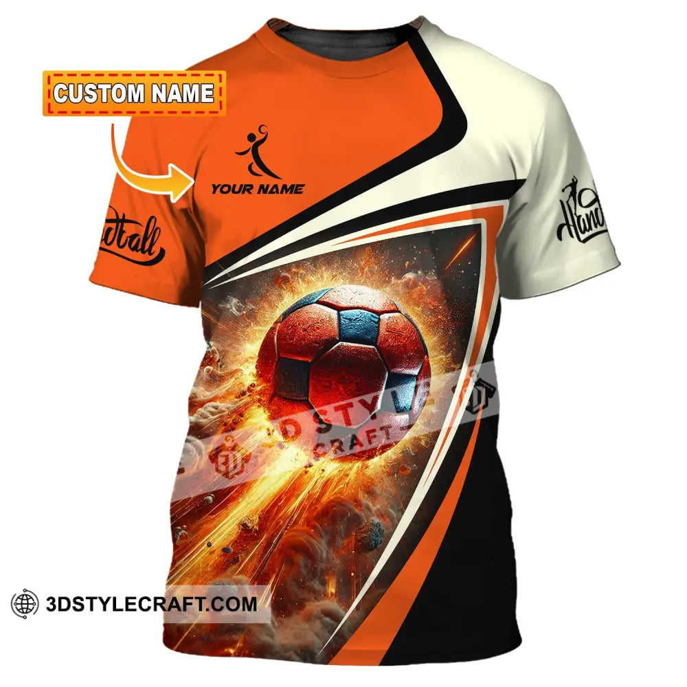 Unisex Shirt Custom Name Handball Love T-Shirt T-Shirt
