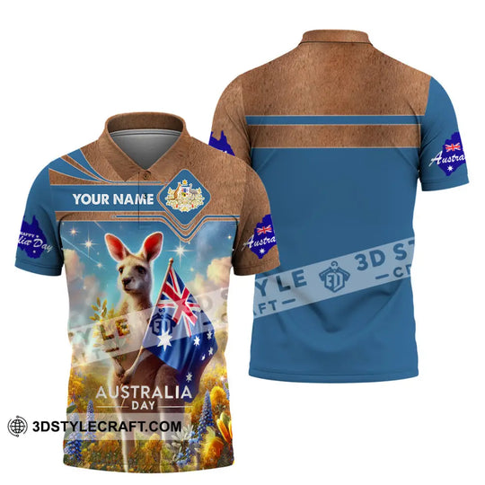 Unisex Shirt, Custom Name Happy Australia Day Shirt, Australia Lover Gift style option 4