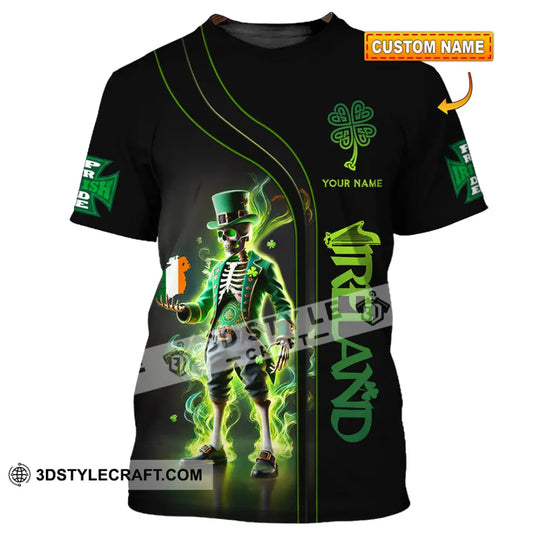 Unisex Shirt, Custom Name Ireland Shirt, Gift for Irish style option 1