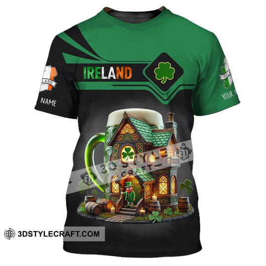 Unisex Shirt, Custom Name Ireland Shirt, Ireland Lover T-Shirt, Ireland Gift style option 2