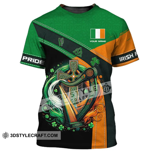 Unisex Shirt, Custom Name Irish T-Shirt, Ireland Hoodie Polo Shirt, Irish Gifts style option 2