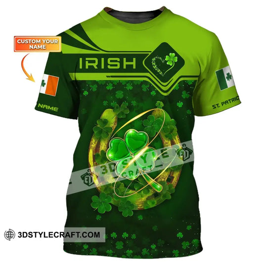 Unisex Shirt, Custom Name Irish T-Shirt, Saint Patrick's Day Shirt, St Patrick's Day Gifts style option 1