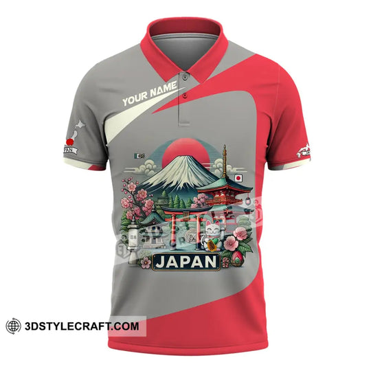 Unisex Shirt, Custom Name Japan Shirt, Japan Love T-Shirt style option 4
