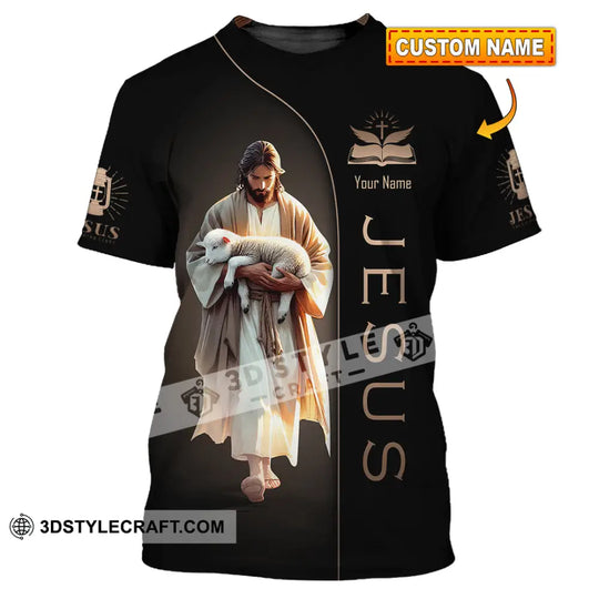 Unisex Shirt, Custom Name Jesus Shirt, Jesus Love Hoodie Shirt Polo Long Sleeve, Gift for Christian style option 1