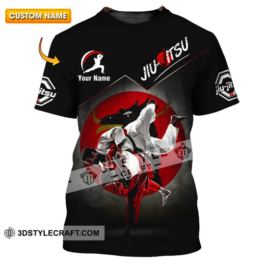 Unisex Shirt - Custom Name Jiu Jitsu Shirt, Combat style option 1