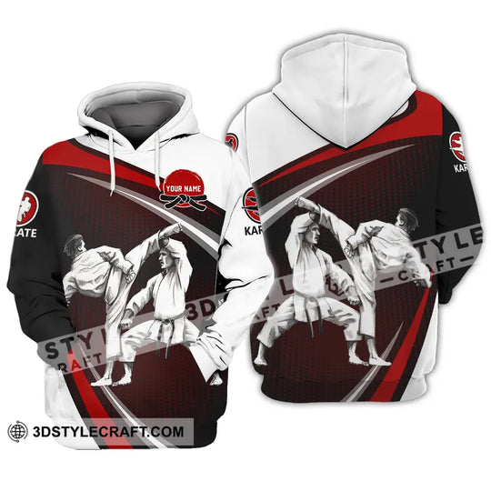 Unisex Shirt - Custom Name Karate Shirt, Combat style option 3