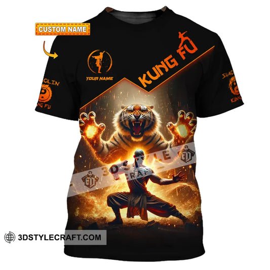 Unisex Shirt Custom Name Kung Fu Lover Gift T-Shirt