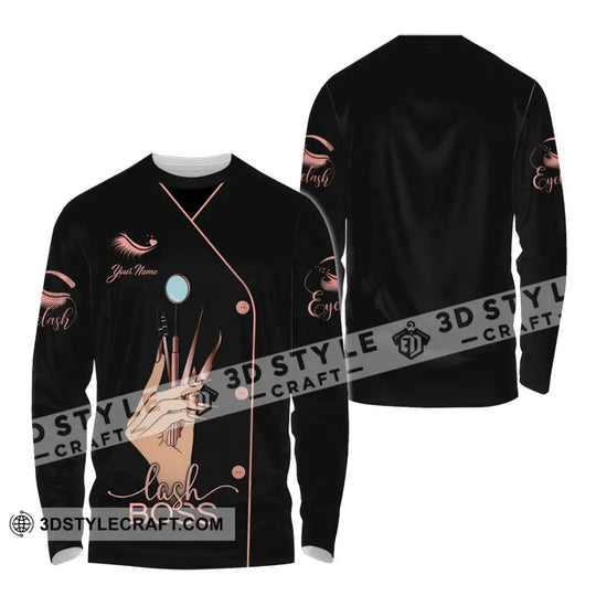 Unisex Shirt - Custom Name Lash Boss Shirt style option 4