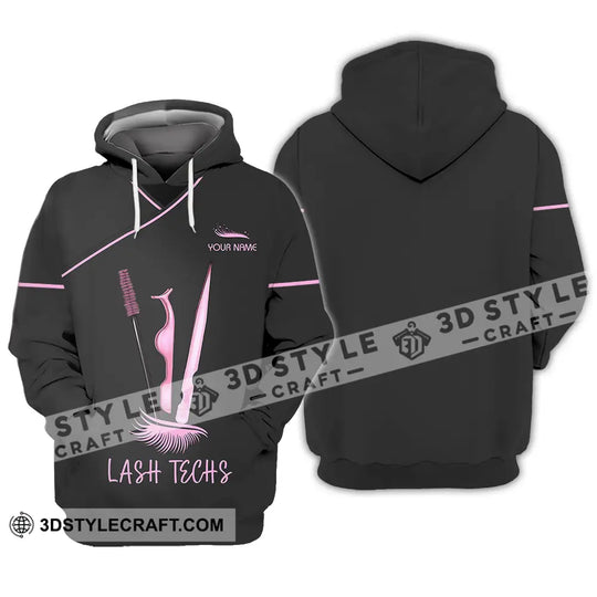 Unisex Shirt - Custom Name Lash Teaches Shirt style option 3