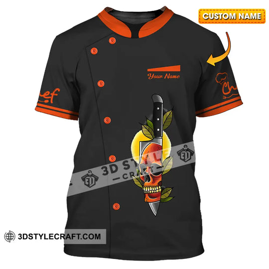 Unisex Shirt - Custom Name Lemon Chef Knife Shirt style option 1