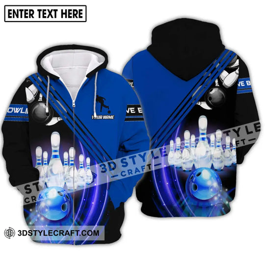 Unisex Shirt - Custom Name Shirt, Love Bowling Shirt style option 2
