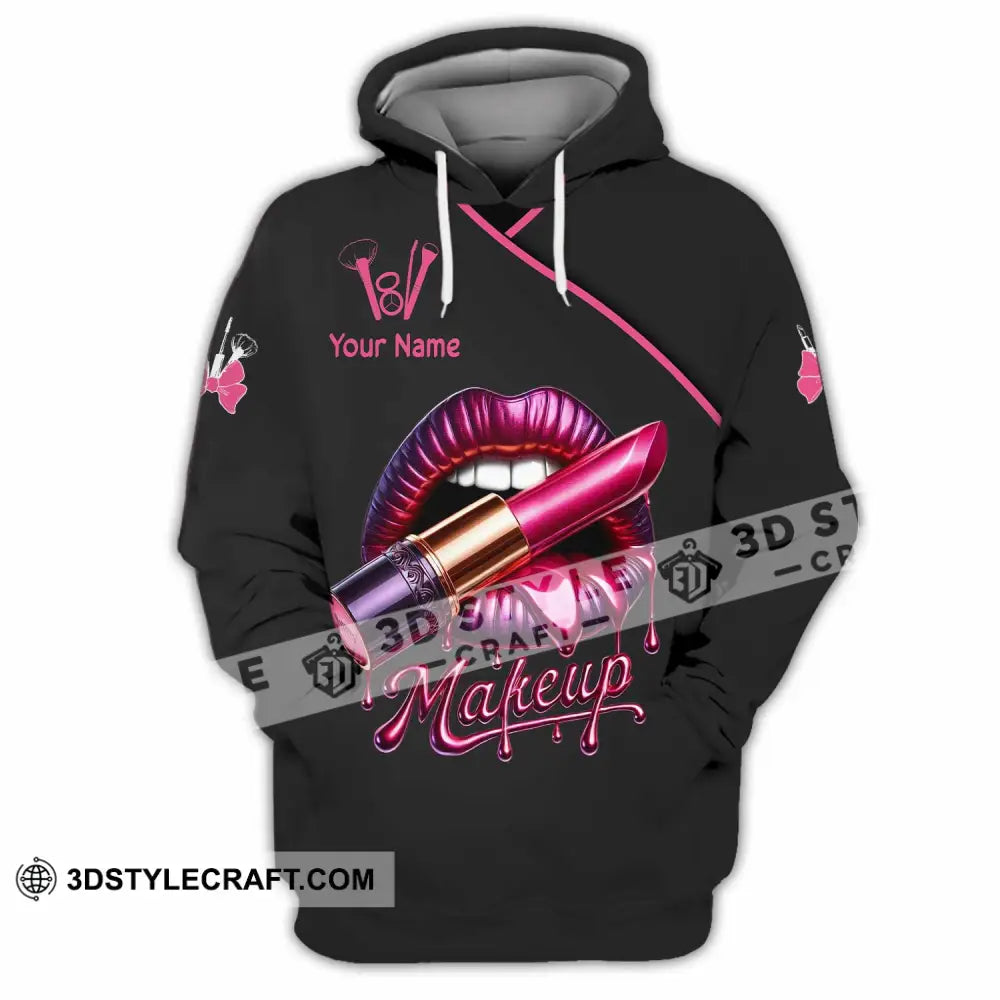 Unisex Shirt Custom Name Make Up Artist T-Shirt Gift Hoodie / S T-Shirt