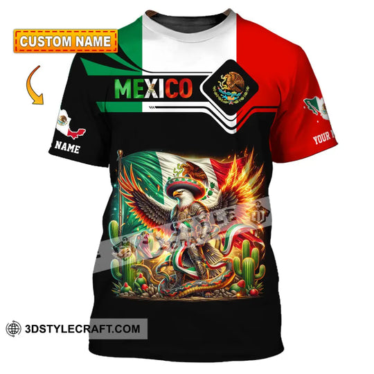 Unisex Shirt, Custom Name Mexico Shirt, Mexico Lover Polo Long Sleeve Shirt, Mexican Gift style option 1