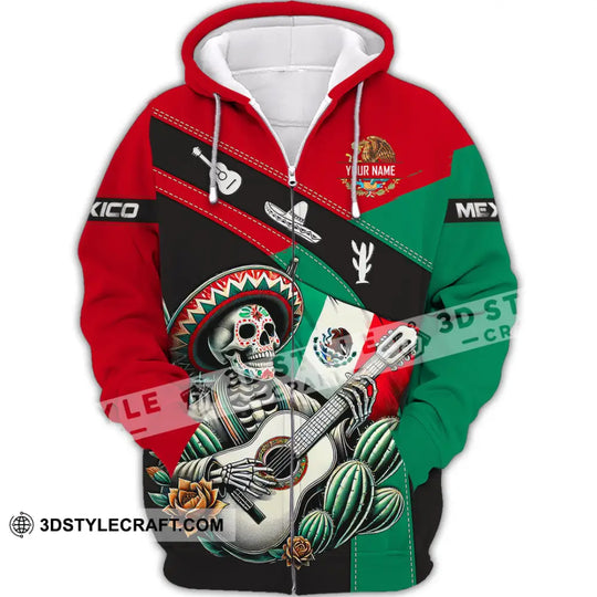 Unisex Shirt, Custom Name Mexico Shirt, Mexico Lover Polo Long Sleeve Shirt, Mexican Gift style option 3
