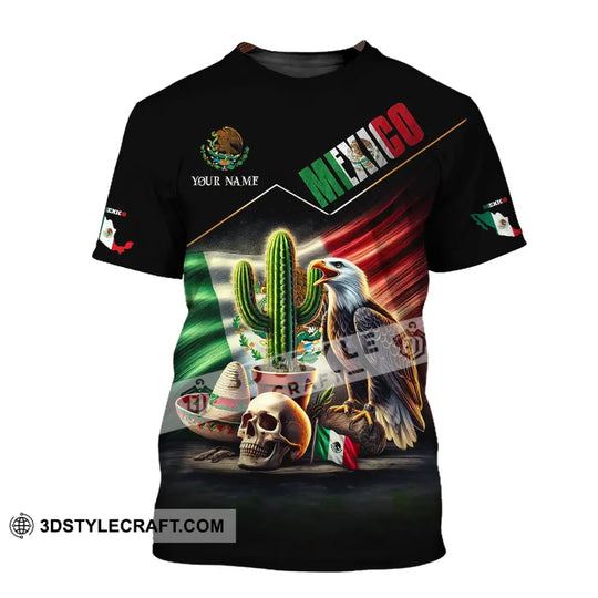 Unisex Shirt, Custom Name Mexico Shirt, Mexico Polo Long Sleeve, Mexico Gift style option 2