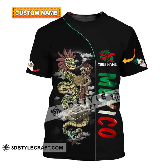 Unisex Shirt - Custom Name Shirt Mexico style option 1