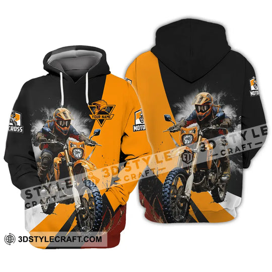Unisex Shirt - Custom Name Motobike Shirt For Player, Earth Color style option 3