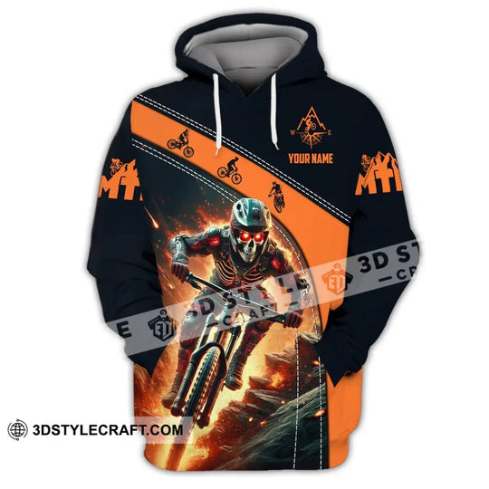 Unisex Shirt - Custom Name Shirt Mountain Bike style option 2