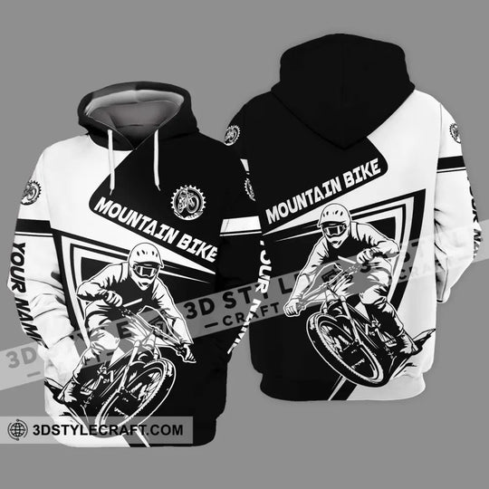 Unisex Shirt - Custom Name Mountain Bike Player Sport Shirt, Motobike style option 3