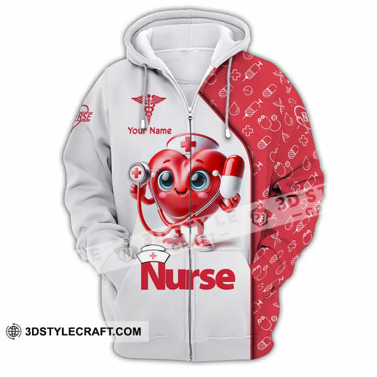 Unisex Shirt, Custom Name Nurse Shirt, Nurse T-Shirt style option 3