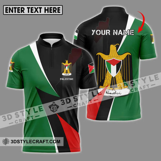 Unisex Shirt - Custom Name Palestine Shirt style option 1