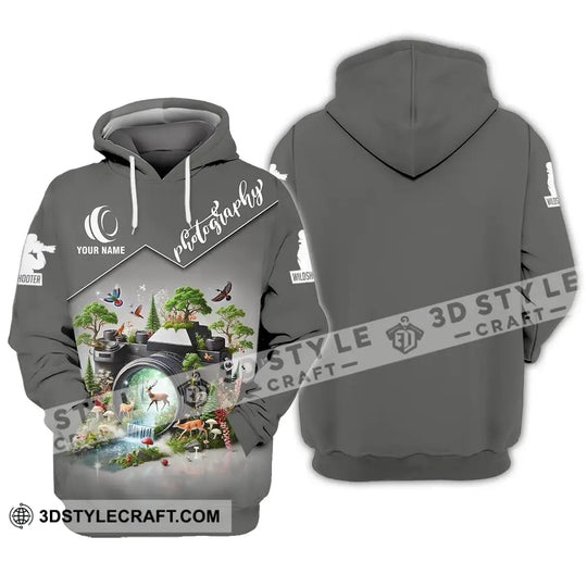Unisex Shirt - Custom Name Shirt Photography style option 4