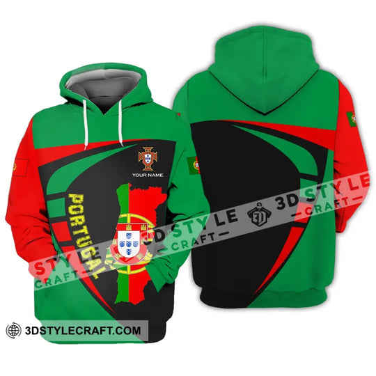 Unisex Shirt - Custom Name Shirt - Portugal Shirt Custom Name style option 3