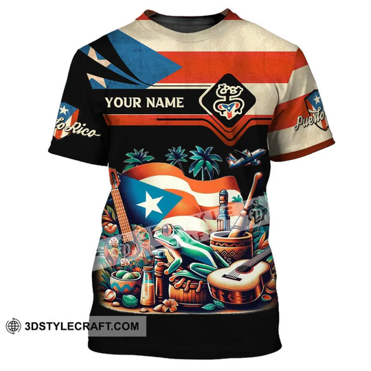Unisex Shirt, Custom Name Puerto Rico Shirt, Puerto Rico Polo Long Sleeve, Puerto Rico Gift style option 2