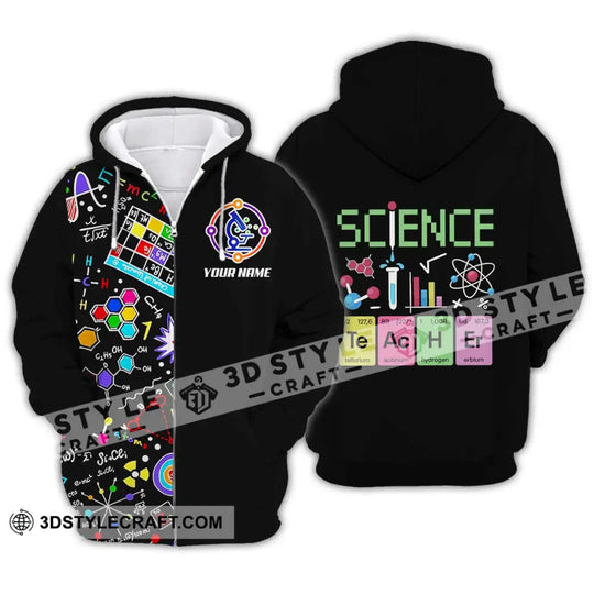 Unisex Shirt - Custom Name Science Shirt style option 2