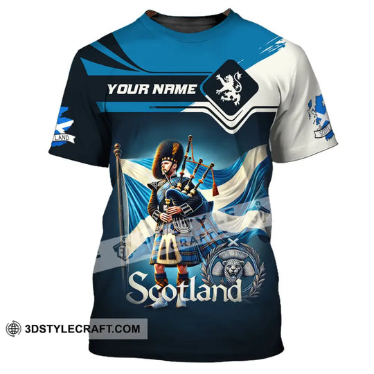 Unisex Shirt, Custom Name Scotland Shirt, Gift for Scottish style option 2