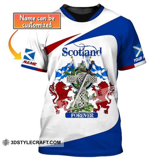 Unisex Shirt, Custom Name Scotland Shirt, Scottish Hoodie, Scotland T-Shirt, Gift for Scotland Lover style option 1