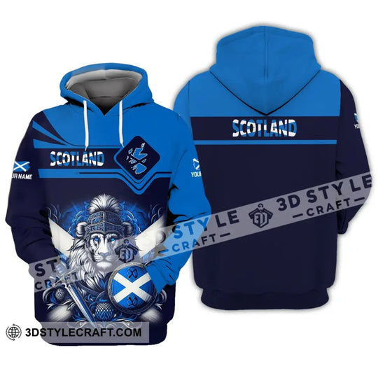 Unisex Shirt - Custom Name Scotland Sport Shirt style option 2