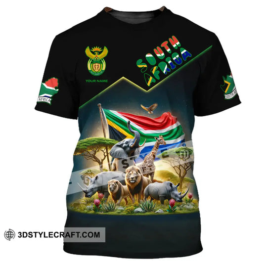Unisex Shirt, Custom Name South Africa Shirt, South Africa Lover Gift style option 2