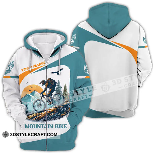 Unisex Shirt - Custom Name Sport Shirt For Mountain Bike Player style option 4