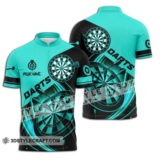 Unisex Shirt - Custom Name Sport Shirt, Technology Darts Player style option 2