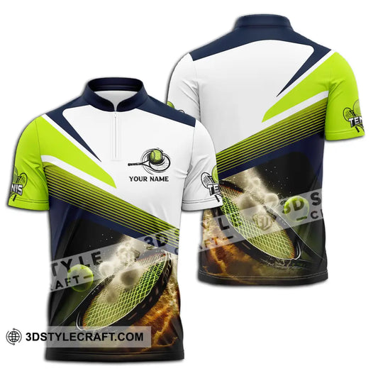 Unisex Shirt - Custom Name Sport Shirt, Tennis Lover style option 2