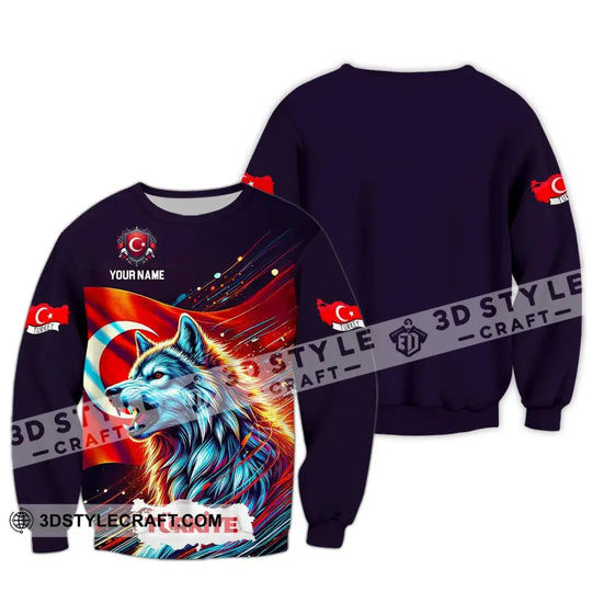 Unisex Shirt - Custom Name Sport Shirt, Türkiye style option 4