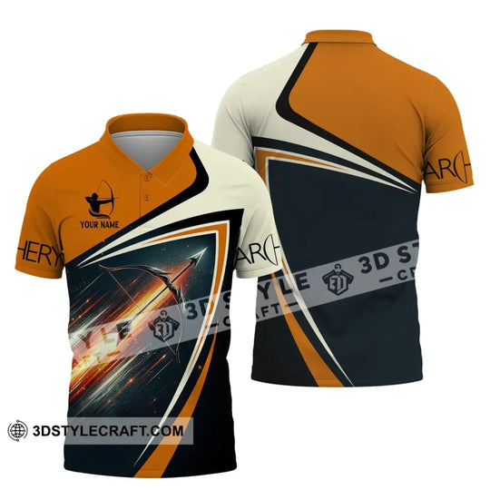 Unisex Shirt, Custom Name T-Shirt, Gifts for Archery Players, Archery Club Shirt style option 4